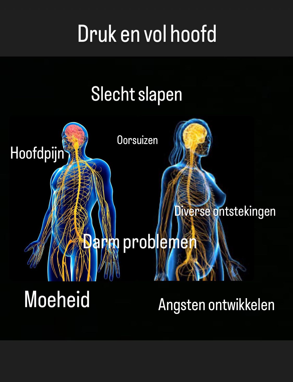 Piekeren is geen hoofdzaak